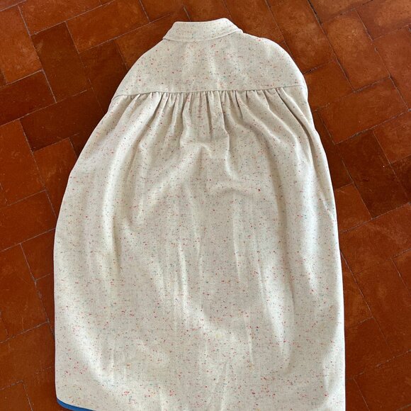 Neul Oversized Shirt Jacket w| Funfetti Pattern | Chest Pockets | Size 2 | Made - Picture 6 of 7